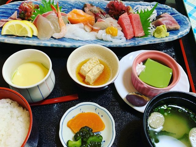 刺身定食_魚亭 菊や
