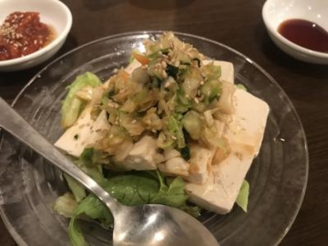 中華風冷ややっこ_朴伝