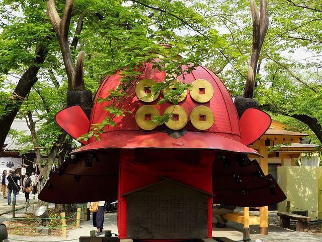 真田神社 赤カブト_真田神社