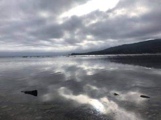 薄曇り_鵜ノ崎海岸