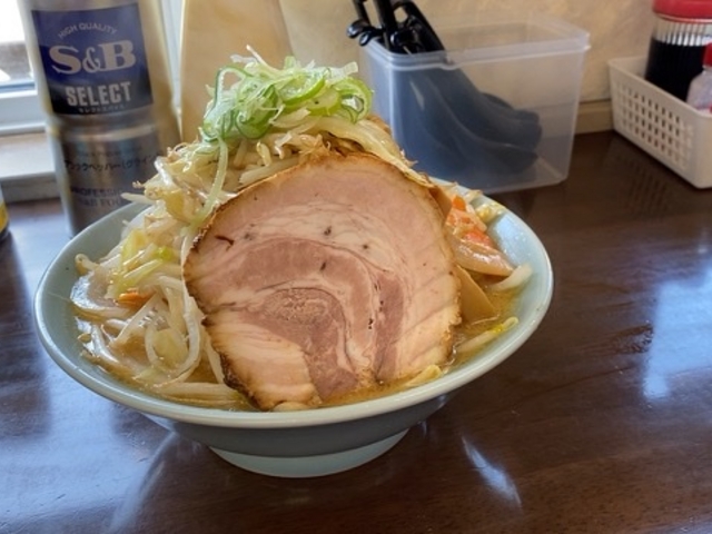 特製野菜みそラーメン:830円_ふじ亭