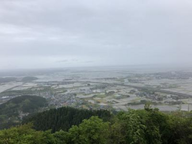 小雨交じり_森山展望台