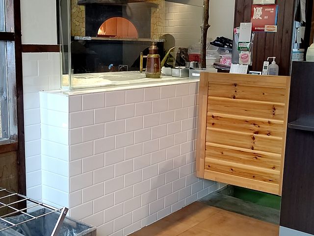 本格的なピザ釜!_pizzeria di sapore