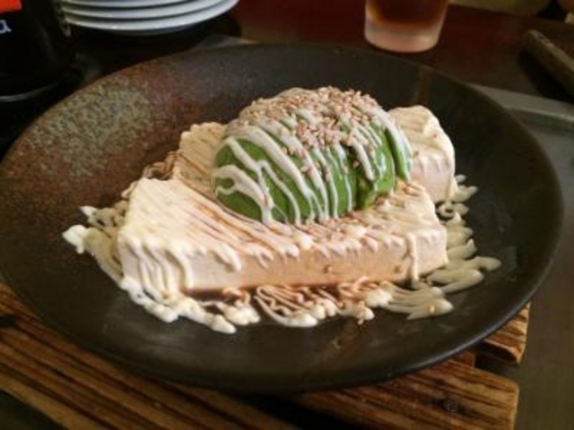 アボガド冷ややっこ_ちんちくりん 薬研堀本店
