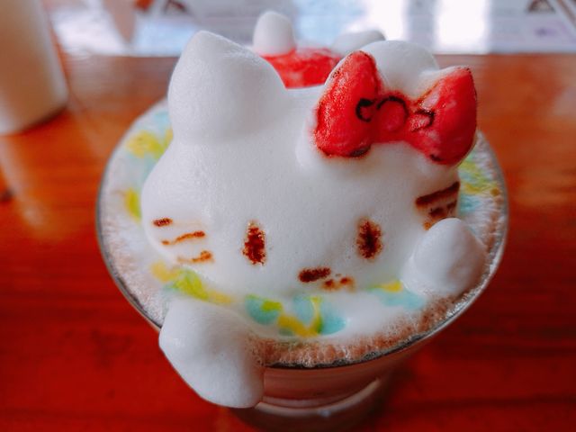 3Dラテアート_Cafe Duo