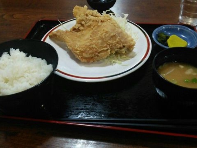 唐揚げ定食_丸福食堂