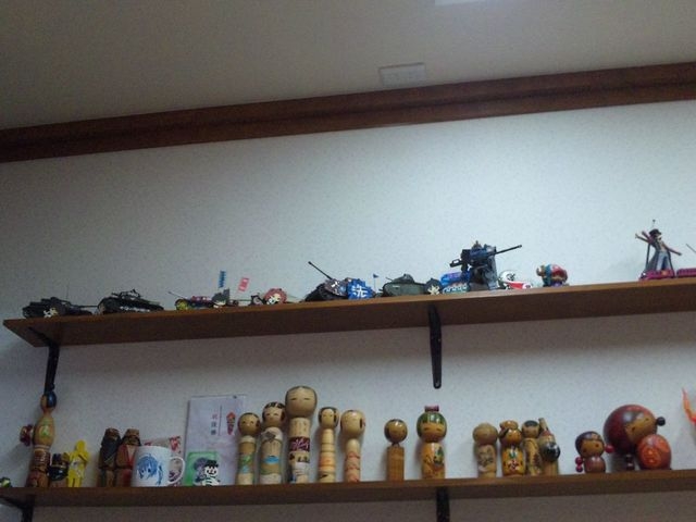 こけしに、戦車に。_こけし