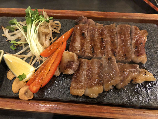 サーロイン石焼ステーキ_IZAKAYA土火土火 山口湯田店