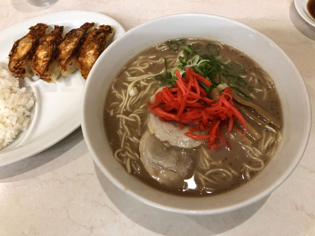 ラーメン定食_一久中華そば岬店