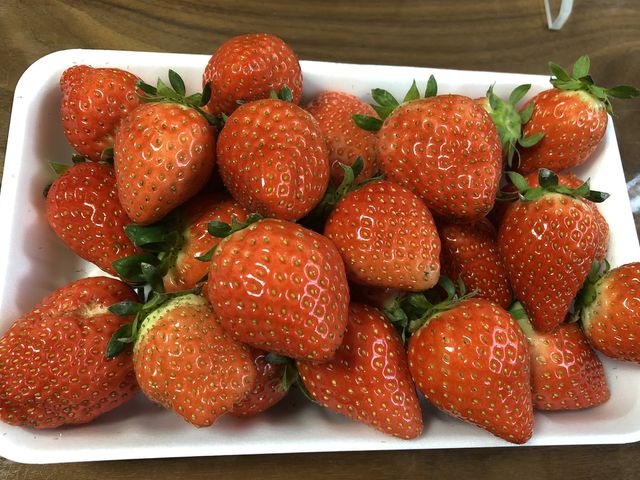 かおりのです。甘くて最高。_いちごらんど