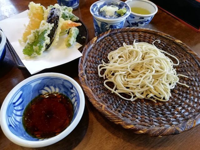 深大寺蕎麦の「湧水」_湧水