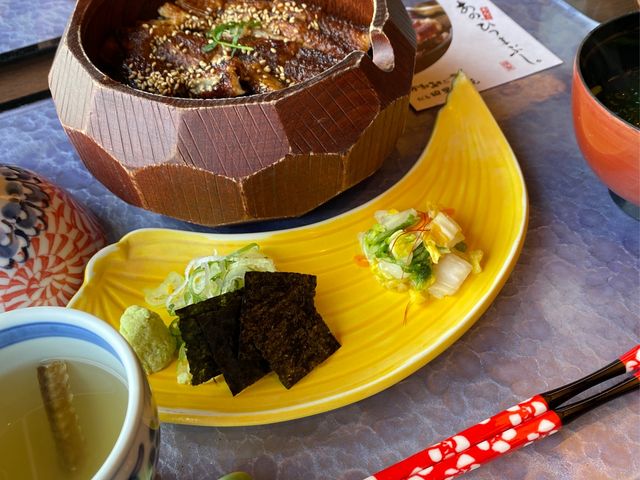 ひつまぶしと牡蠣_かきとあなご 松島 田里津庵