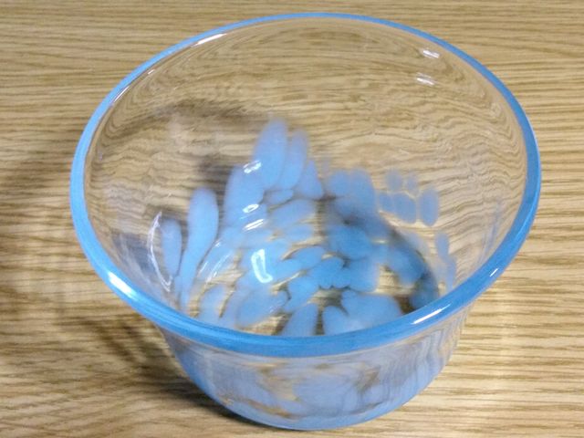 小鉢にちょうどいいです。_伊香保ガラス工房 吹々