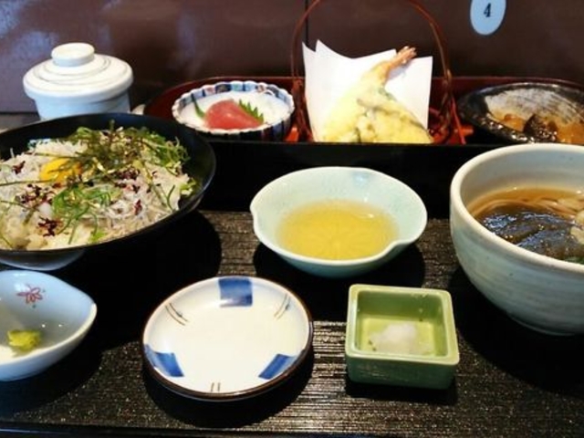 豪華なランチにビックリ_麺どころさつま東市来店