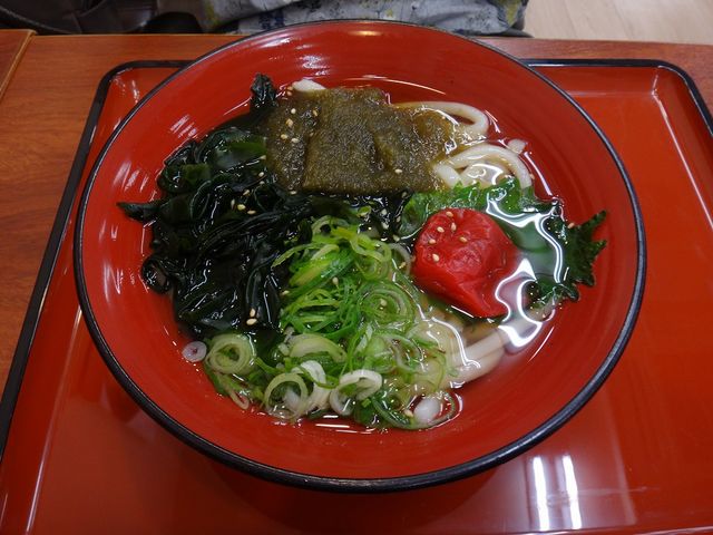 わかめうどん。_西紀サービスエリア 下り線