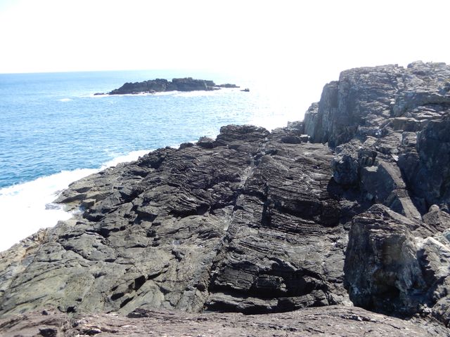 千畳敷と呼ばれる、奇岩の眺めも良かったです。_唐桑半島