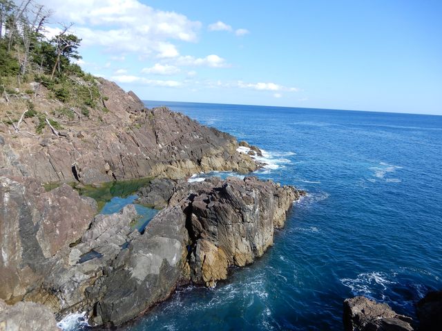 見晴らしの良い、素晴らしい散策コースでした。_唐桑半島