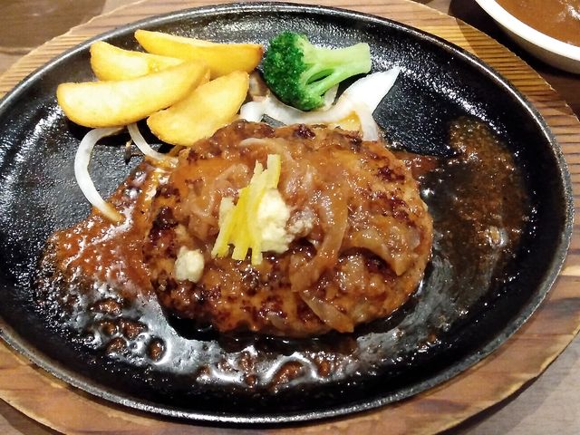 ゆずおろしハンバーグ_ステーキのあさくま 浜松本郷店