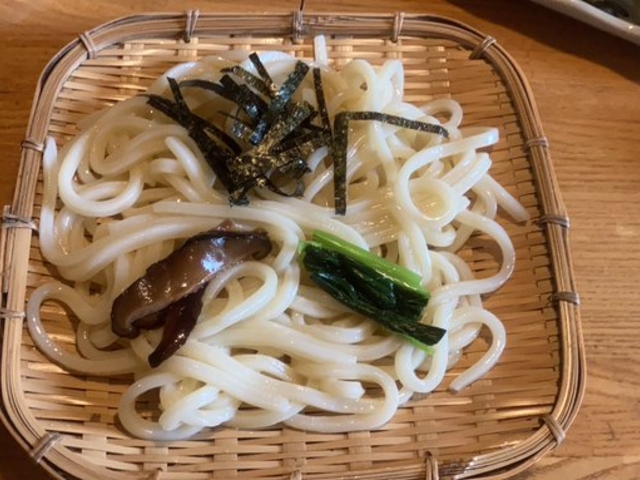 大中小とあり、これは中もりです。_上州名物水沢うどん丹次亭