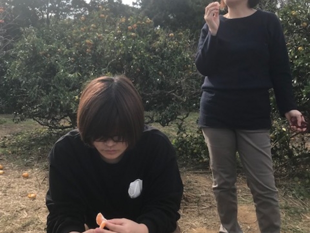 14:00着で貸切でした。_ねりき園