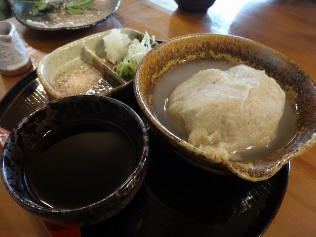 「蕎麦三昧」のミニそばがき。_江戸流蕎麦一恵 ichie.