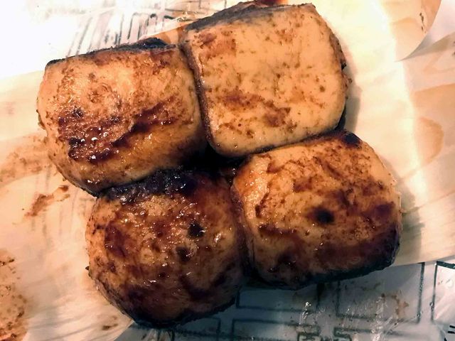 テイクアウトした焼きまんじゅう。ホテルで頂きました。_原嶋屋総本家