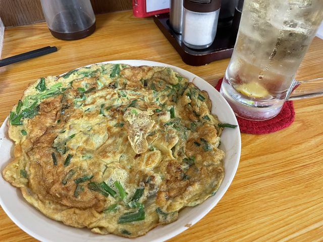 牡蠣卵。卵焼きの中に牡蠣がこれでもかってぐらい入ってます。_東瀛