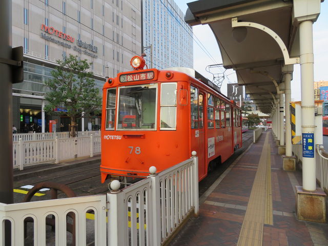 伊予鉄 路面電車_松山の路面電車