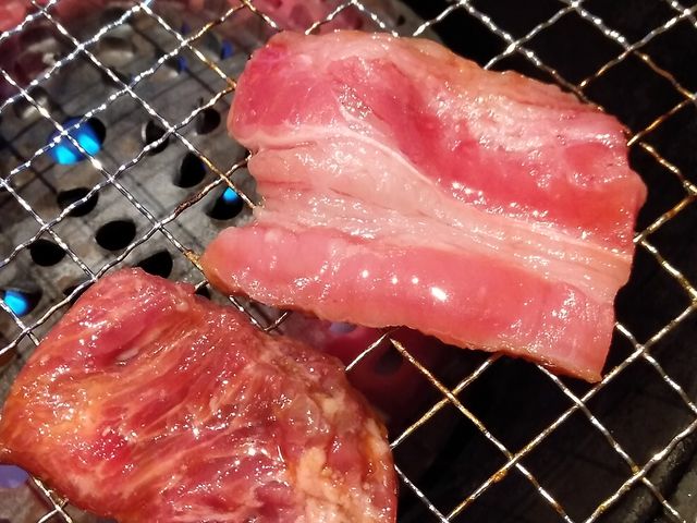 カルビ・ハラミ_熟成焼肉いちばん 静岡曲金店