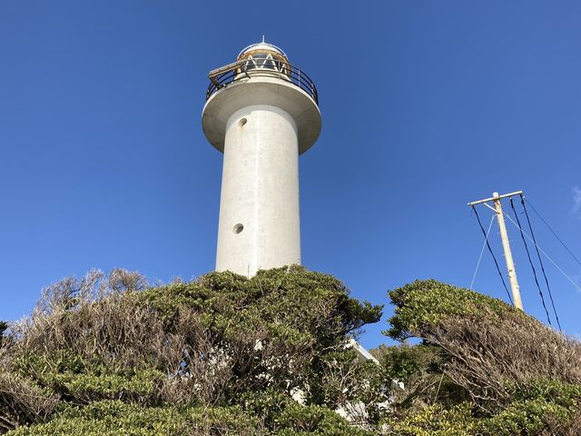 とても綺麗な灯台です_麦崎灯台