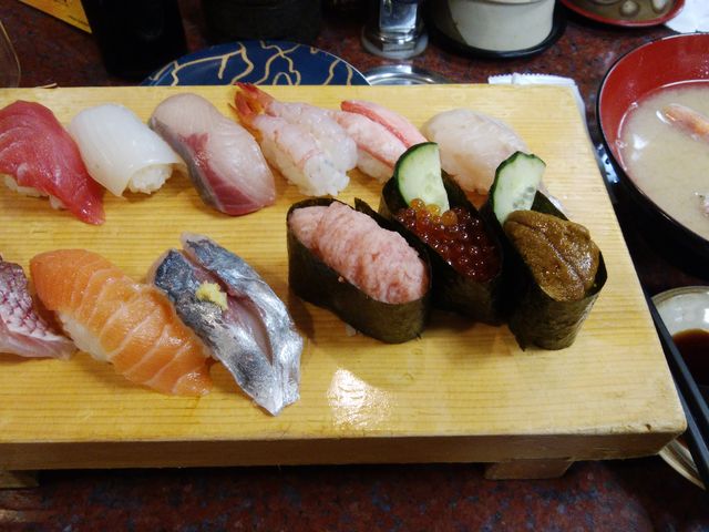 美味しく頂けました。_近江町市場寿し