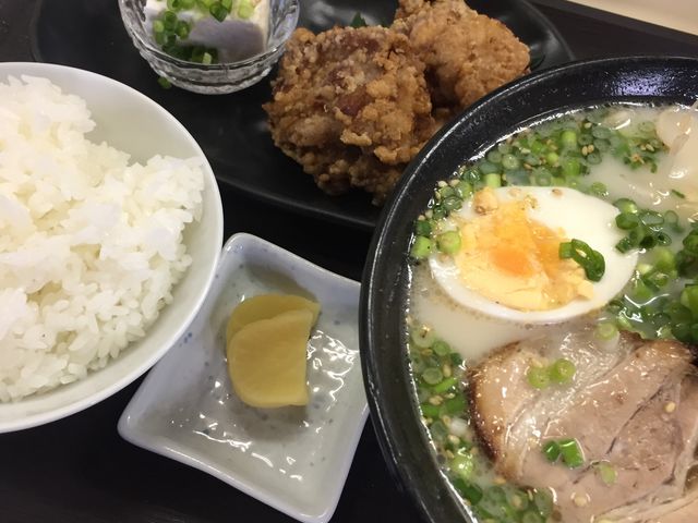 ラーメン定食_のぎく