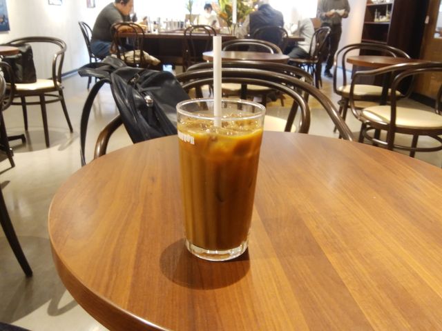 おいしいアイスコーヒーです、ドトールは。_ドトールコーヒーショップ新小岩ルミエール店