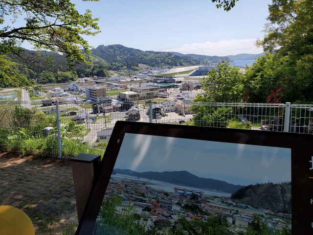 震災前と現在との景色を比較_一般社団法人大槌町観光交流協会