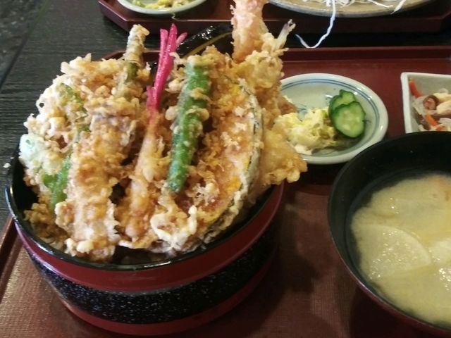ミックス天丼 800円_よしだや