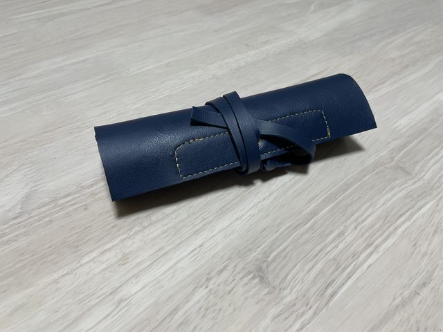 工房で作ったペンケースです。_工房ボルサワークス