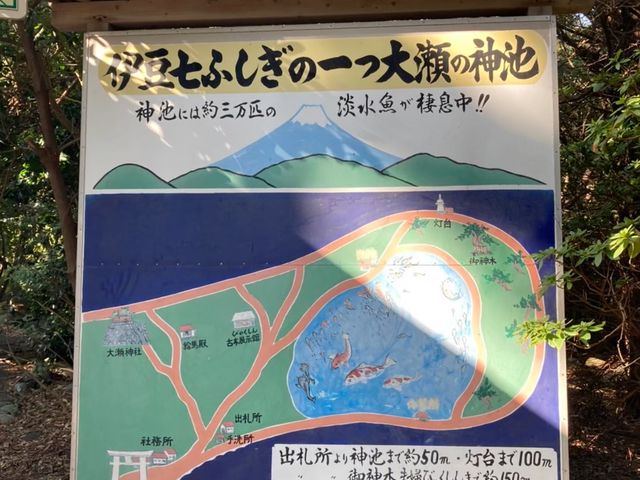 7不思議の一つ大瀬神の一つ_明神池