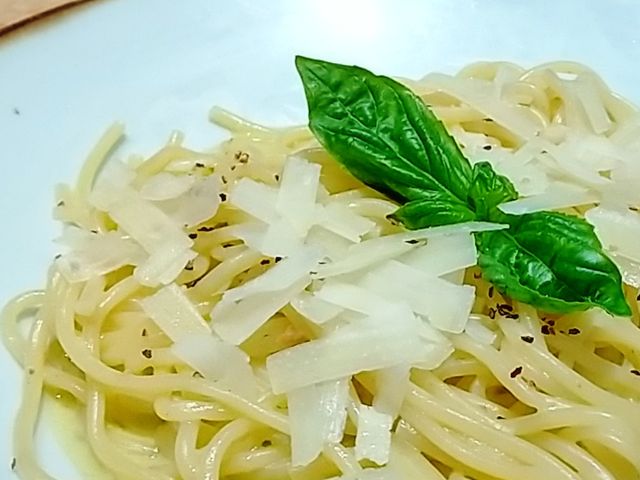 ペコリーノチーズのジェノベーゼパスタ_生麺工房 鎌倉パスタ ららぽーと柏の葉店