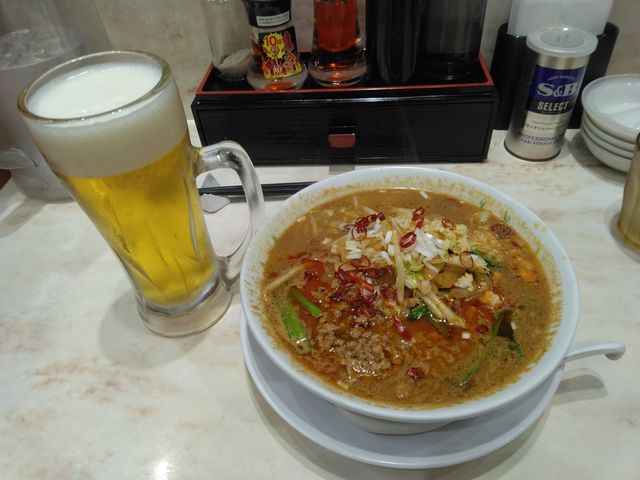 おいしいラーメンでした。_餃子の王将 門前仲町店