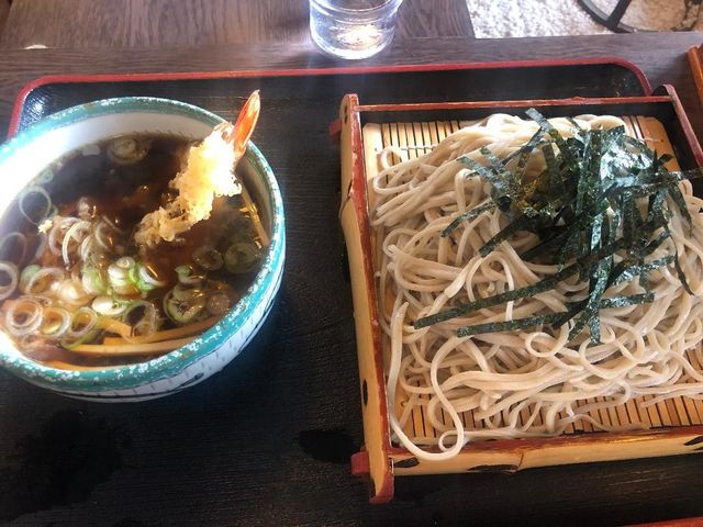 名物天ざる_千秋庵そば店