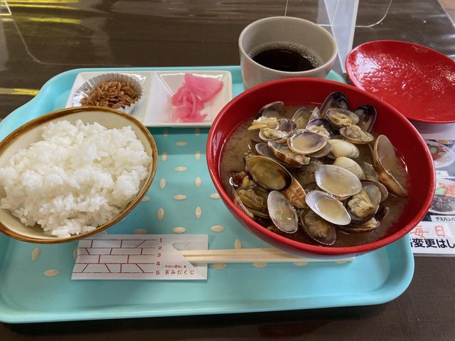 貝汁定食_道の駅豊前おこしかけ 満潮うどん