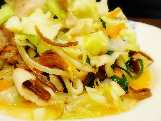 肉野菜炒め_バーミヤン 足立加賀店