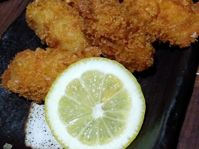 カキフライ_全国の銘酒が揃う店 鈴 Rin 仙台