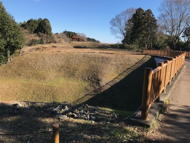 見た時に「おおお」ってなる光景です_河村城址歴史公園