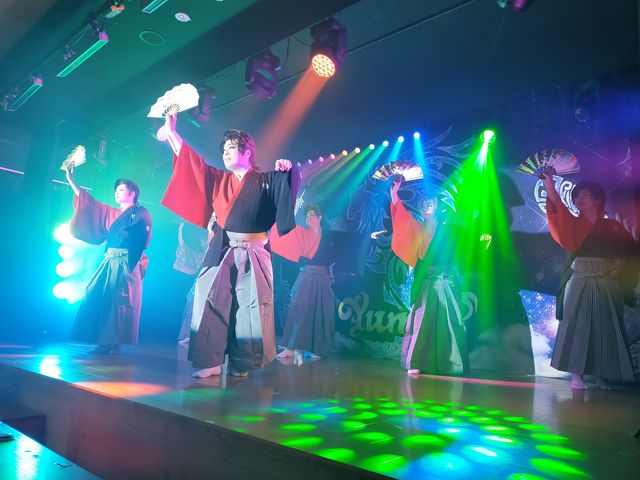 歌謡ショーの一幕_大津温泉おふろcafeびわこ座