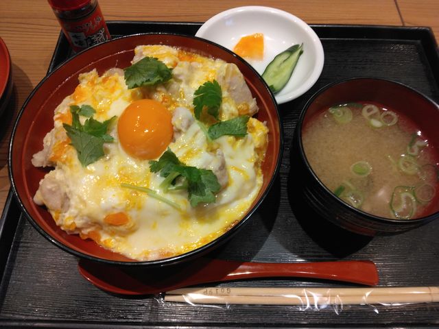 親子丼はおいしいです。_鶏千 西葛西店
