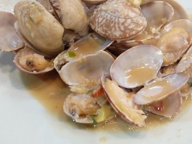 アサリの中華風酒蒸し_餃子の美味しい中華食堂 大阪王将 上本町店