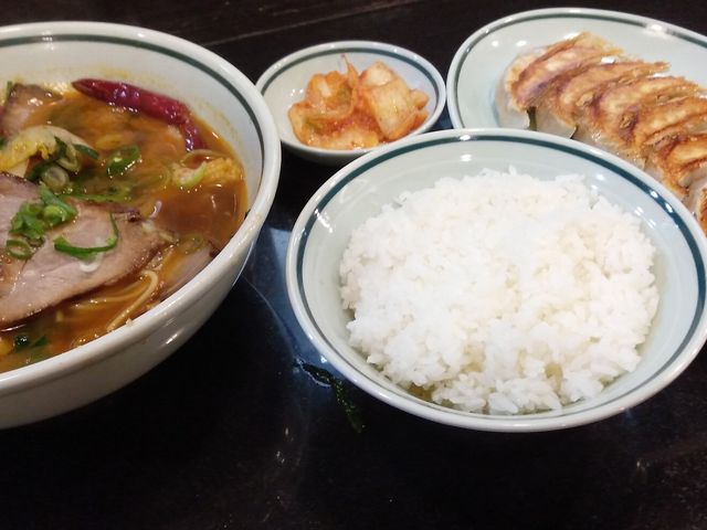 スタメン定食_餃子の美味しい中華食堂 大阪王将 上本町店