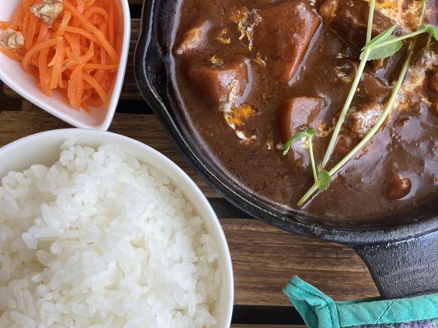 ビーフシチューは柔らかく煮込んであり、おかわりしたくなる美味しさでした_Cafe mubanchi