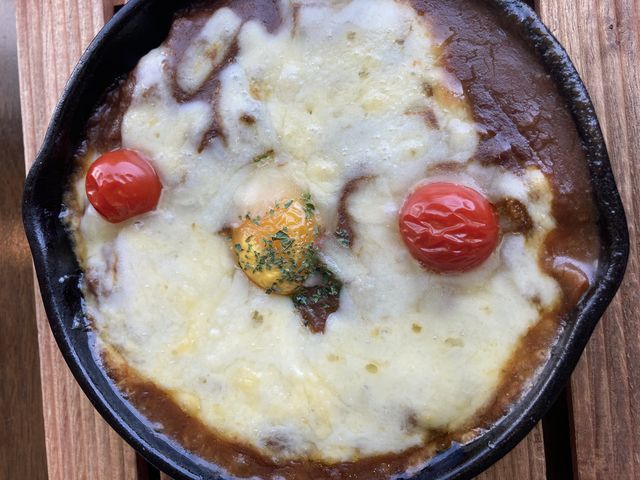 焼きカレーもスプーンが止まらない美味しさ_Cafe mubanchi